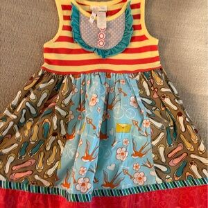 Colorful Striped and Patterned Matilda Jane Dress